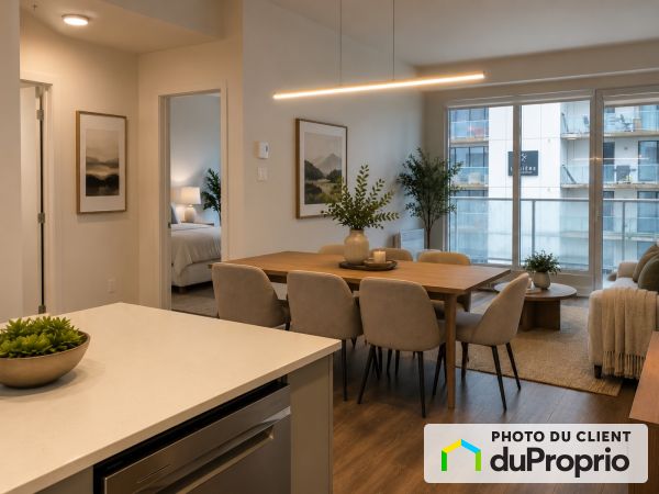 Apartment Living Room - 4000 rue Elsa-Triolet, Chomedey for rent