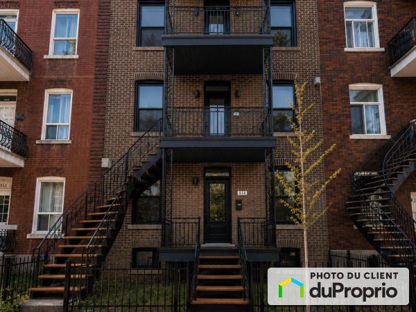 314, 2e Avenue, Verdun à louer