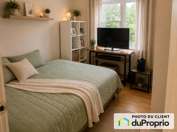 Apartment Bedroom - 1/2-191 avenue du chanoine-côté, Vanier for rent