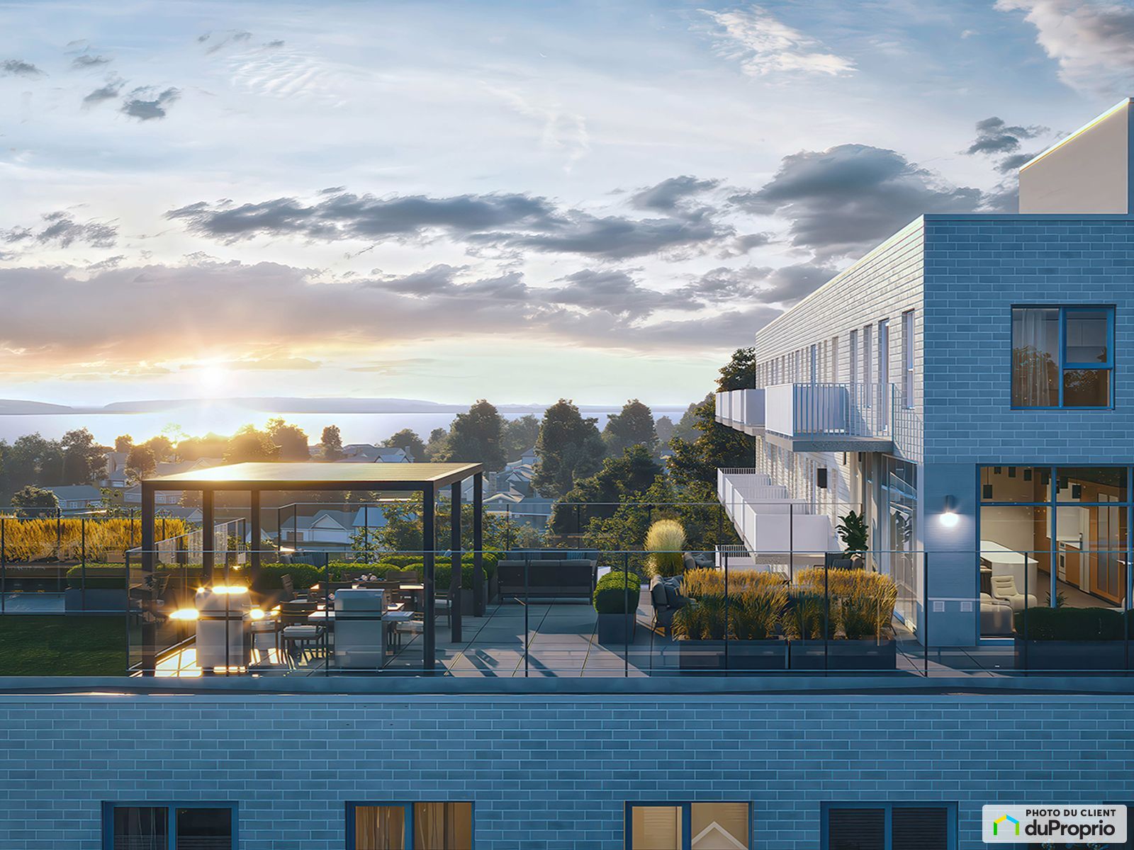 3 1/2 - Rive condos locatifs - 25 Allée Riley — photo 1