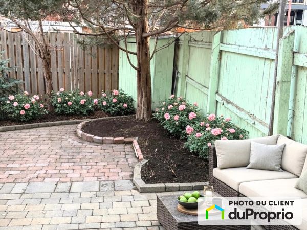 Patio - 4264 Berri, Le Plateau-Mont-Royal for rent