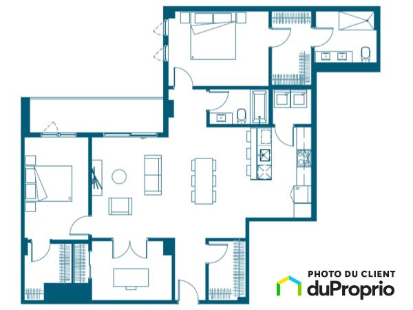 202-625 av. de l'Equinoxe, Brossard for rent