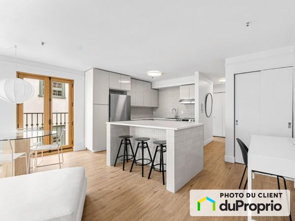 Cuisine du logement - 310-5, ruelle de l'Ancien-Chantier, Vieux-Port à louer