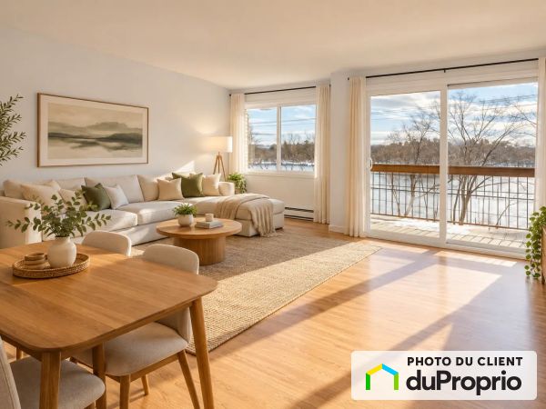 Apartment Living Room - 25-35 chemin du Richelieu, McMasterville for rent