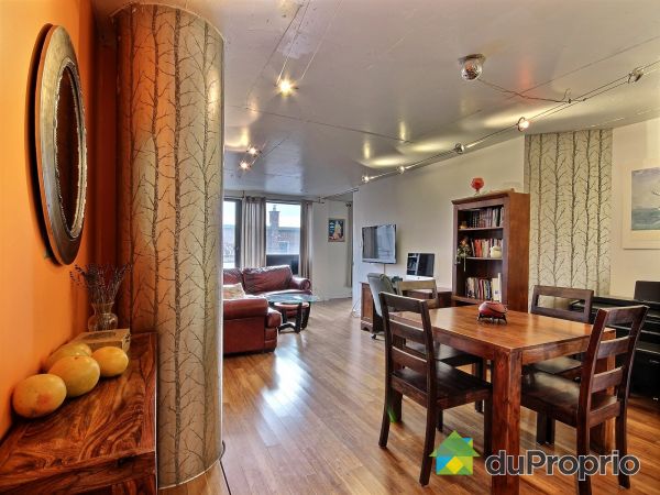 Dining Room / Living Room - 205-1451 rue Parthenais, Ville-Marie (Centre-Ville et Vieux-Montréal) for sale