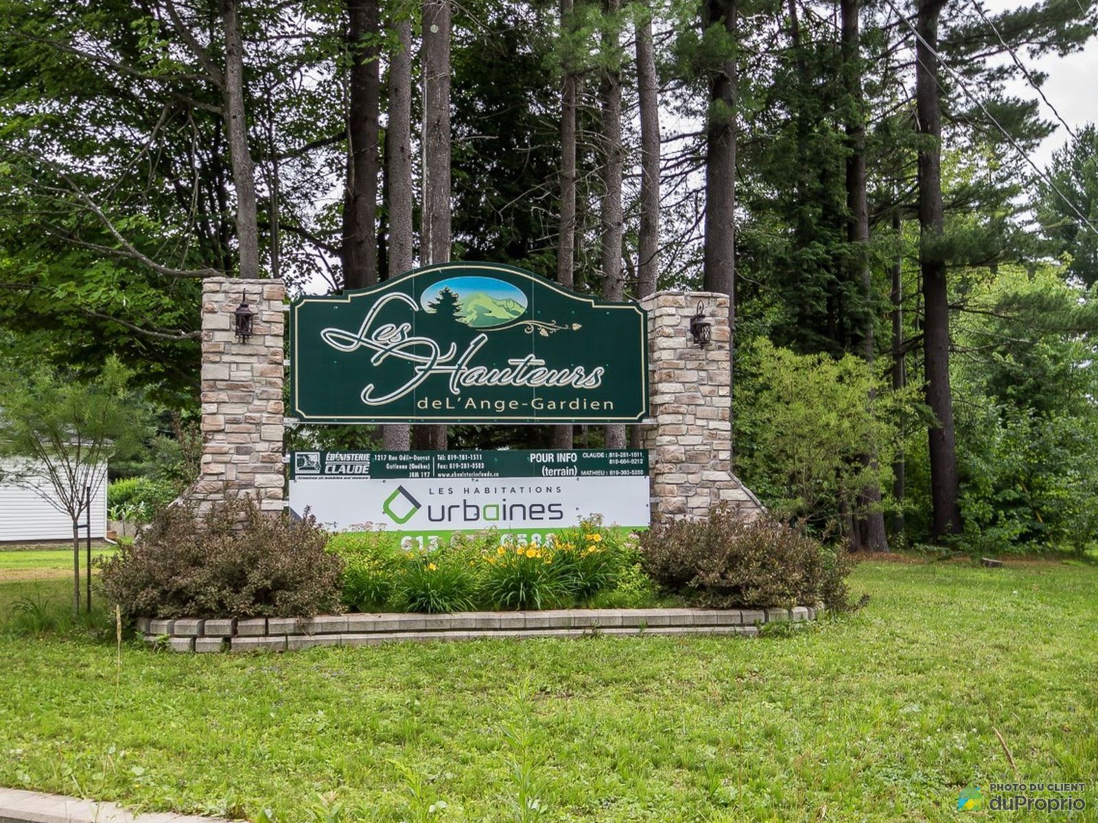 chemin des Hauteurs, L'AngeGardienOutaouais à vendre DuProprio