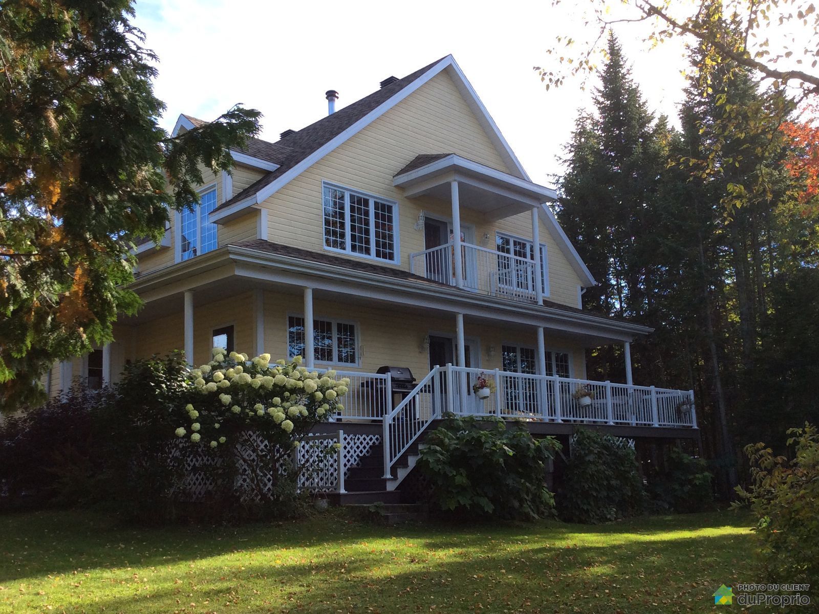 166 chemin du TourduLacTroisSaumons, StAubert for sale DuProprio