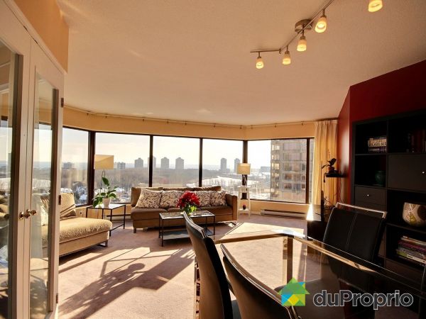 Living / Dining Room - 1804-201 chemin du Club-Marin, L'Ile Des Soeurs for sale