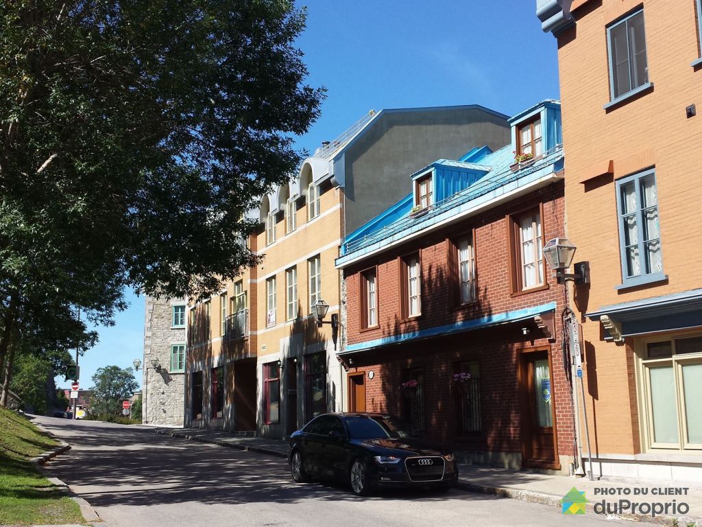Condos, maisons à vendre, VieuxQuébec