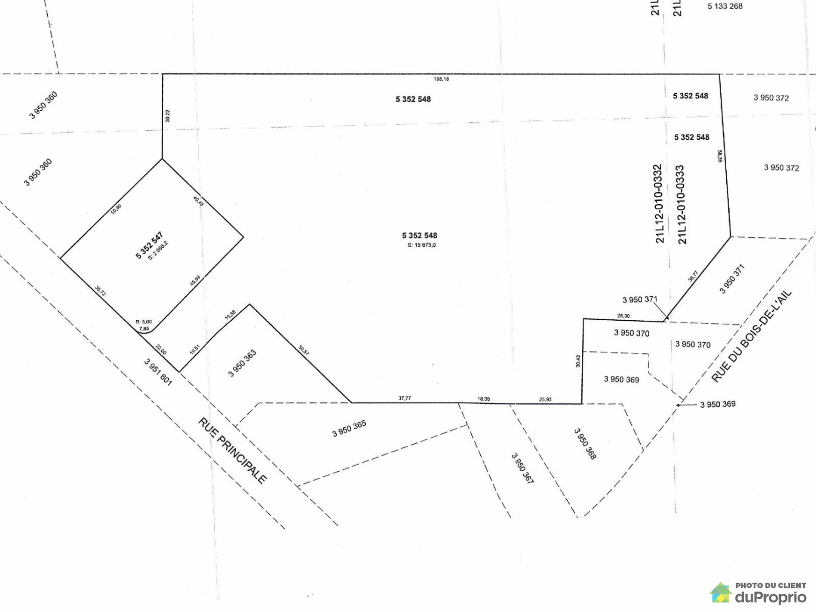 Terre à développer à vendre StFlavien 775467