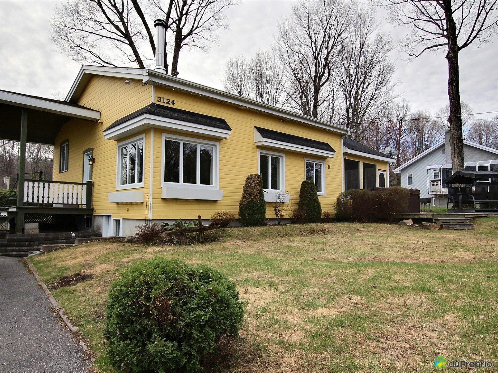 Bungalow à vendre Rawdon 3 chambres 1 salle de bain 801222