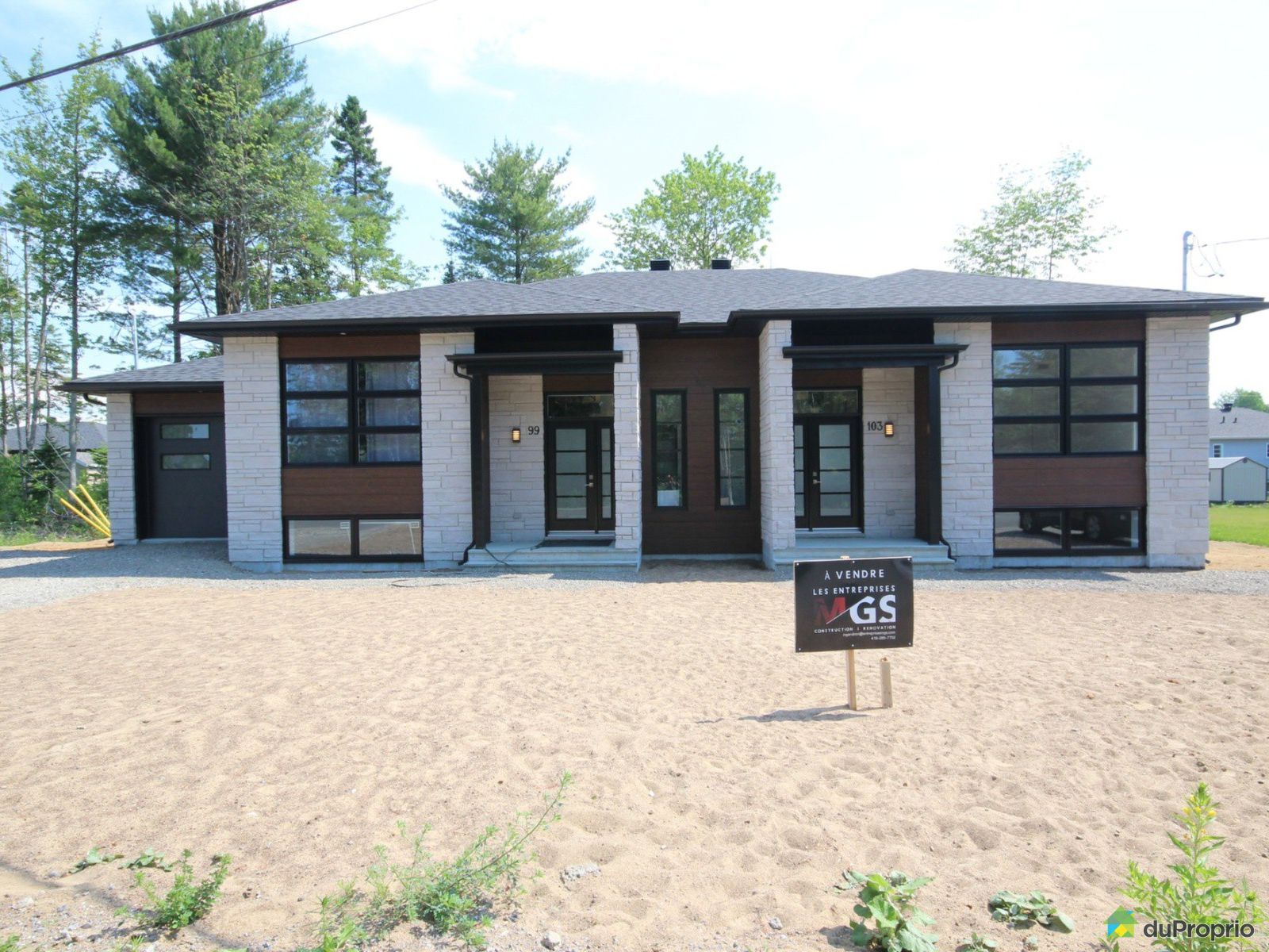 J'ai Vendu Jumelé neuf PontRouge, Nᵒ 804510 DuProprio