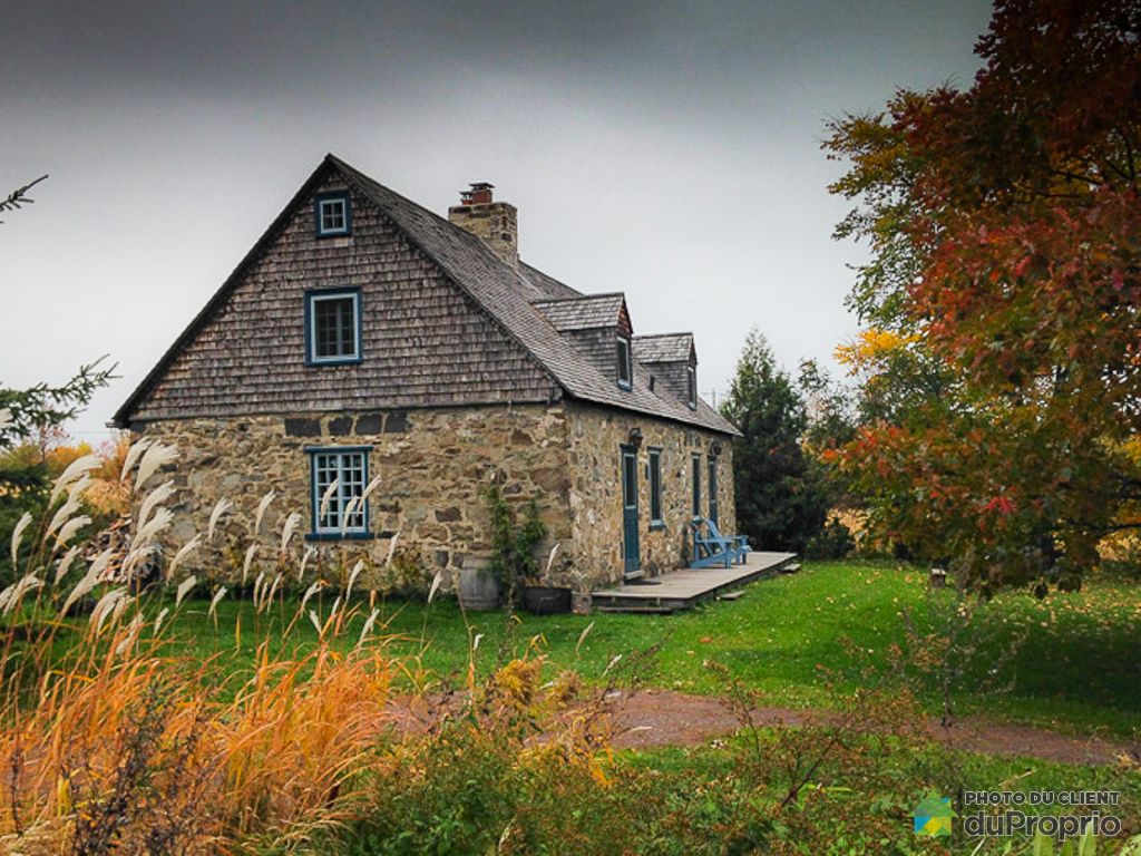 98 Chemin Du Campagnard Ile D Orleans St Francois A Vendre