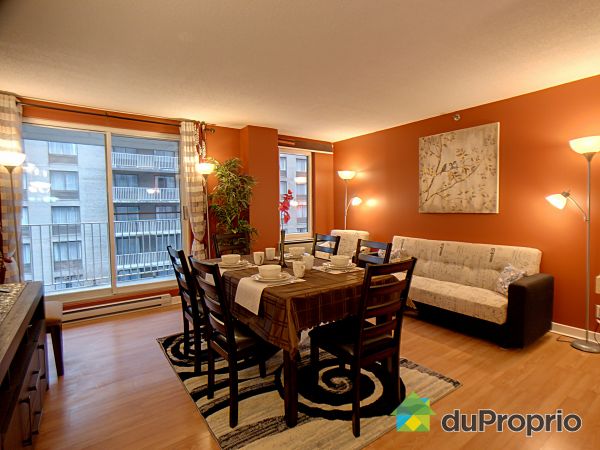 Apartment Dining Room - 462-1077 rue Saint-Mathieu, Ville-Marie (Centre-Ville et Vieux-Montréal) for sale