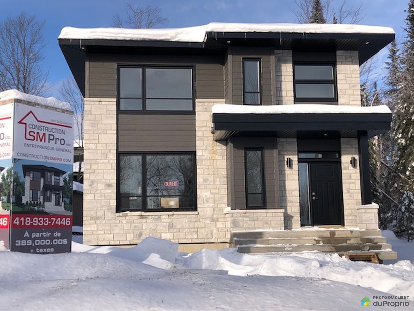 12, chemin de la Promenade Par Construction SM Pro, LacBeauport à