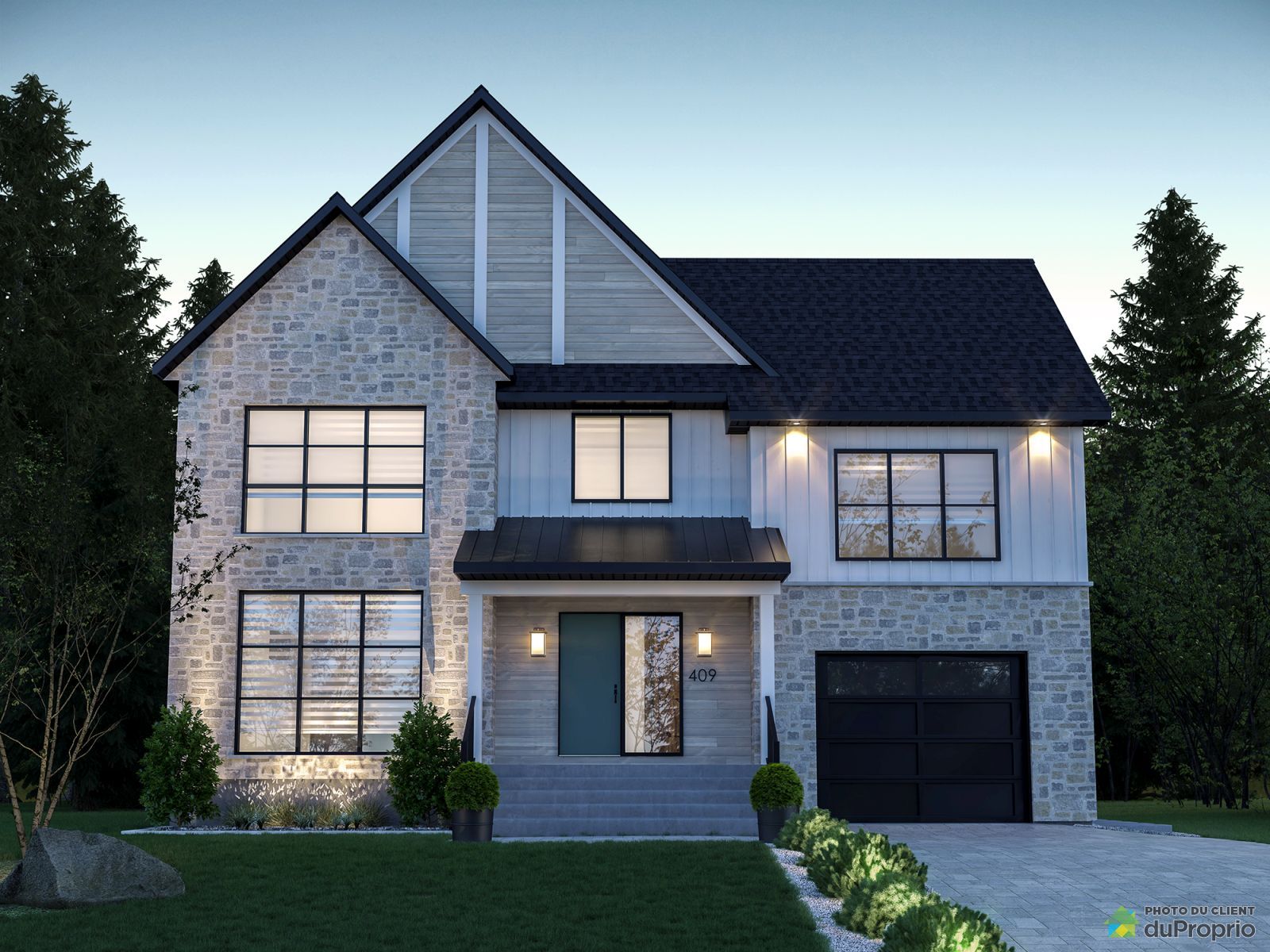 409, avenue des Peupliers Projet Place du Parc À construire Par