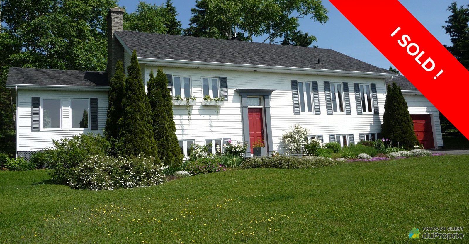 SteFlavie I sold! DuProprio