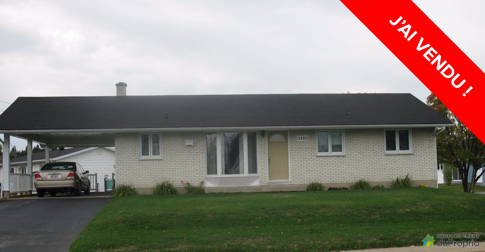 J’ai vendu! DuProprio