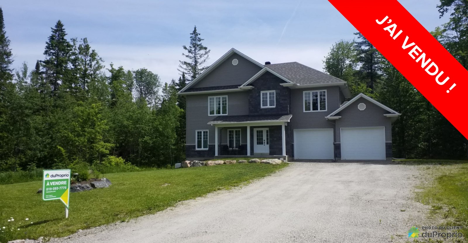 ValDesMonts J’ai vendu! DuProprio