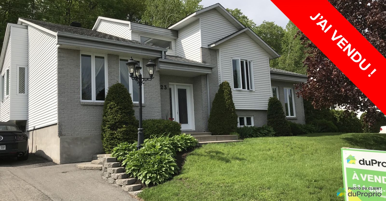 J'ai Vendu Bungalow StJosephDuLac, Nᵒ 845448 DuProprio