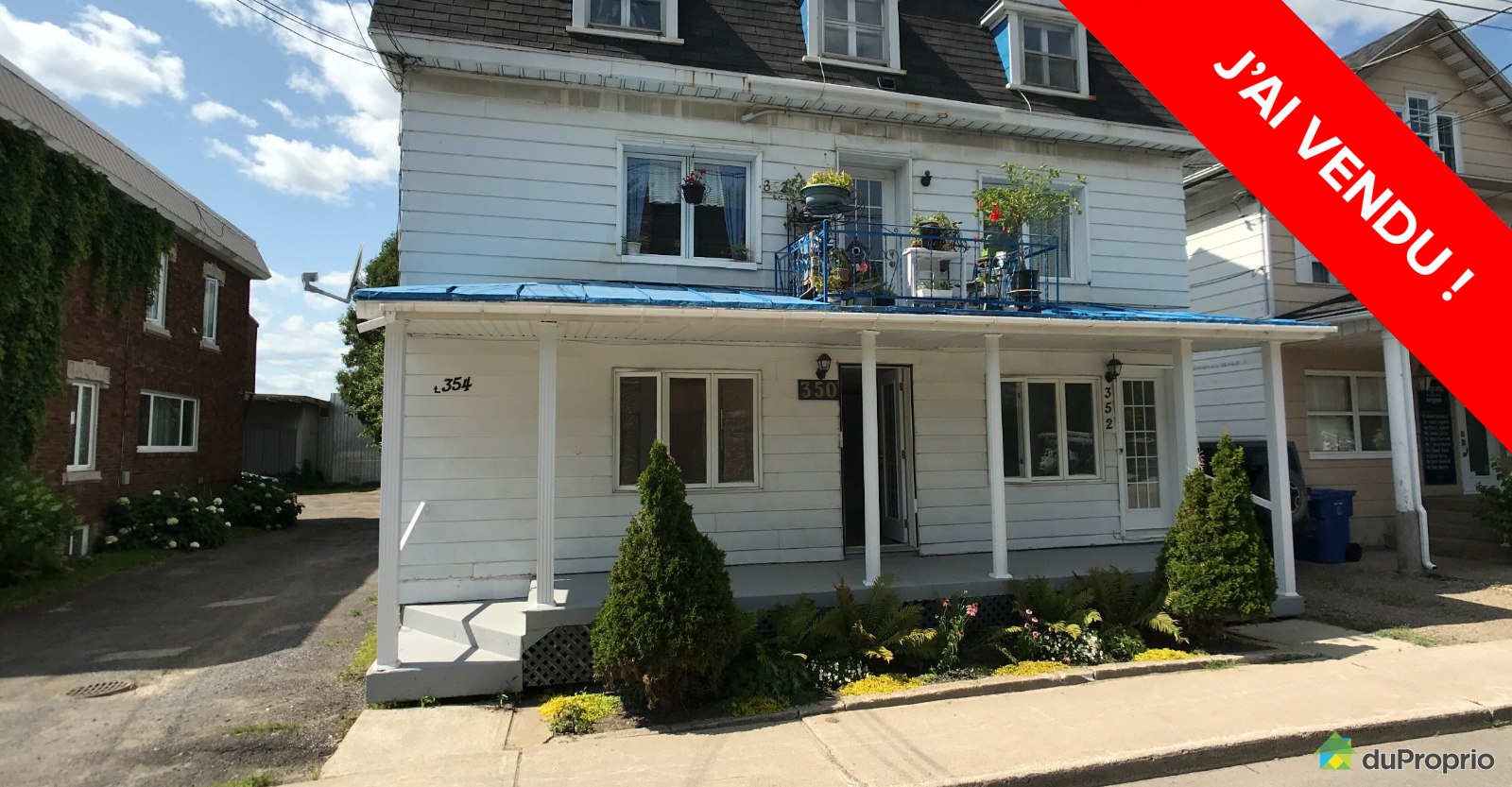 Berthierville J’ai vendu! DuProprio