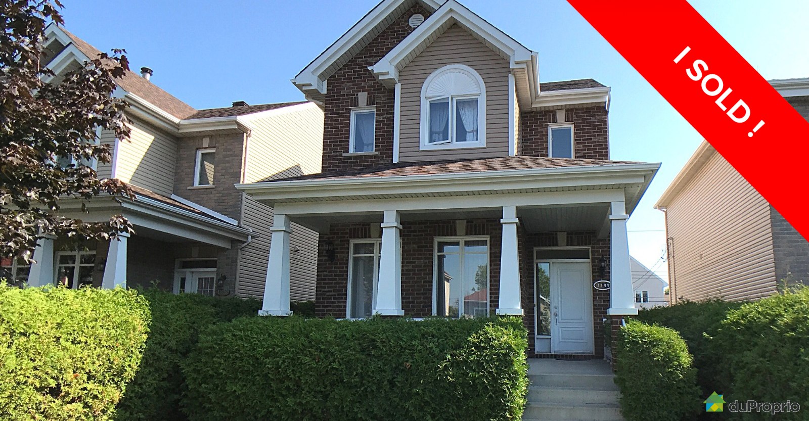 DeuxMontagnes I sold! DuProprio