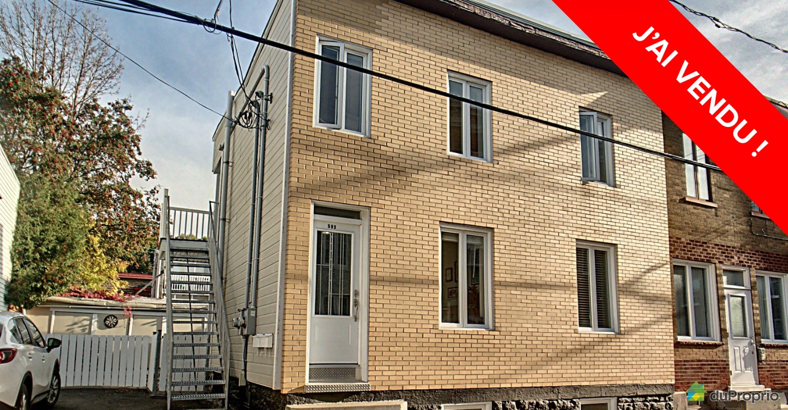 J'ai Vendu Duplex SaintSauveur, Nᵒ 877441 DuProprio