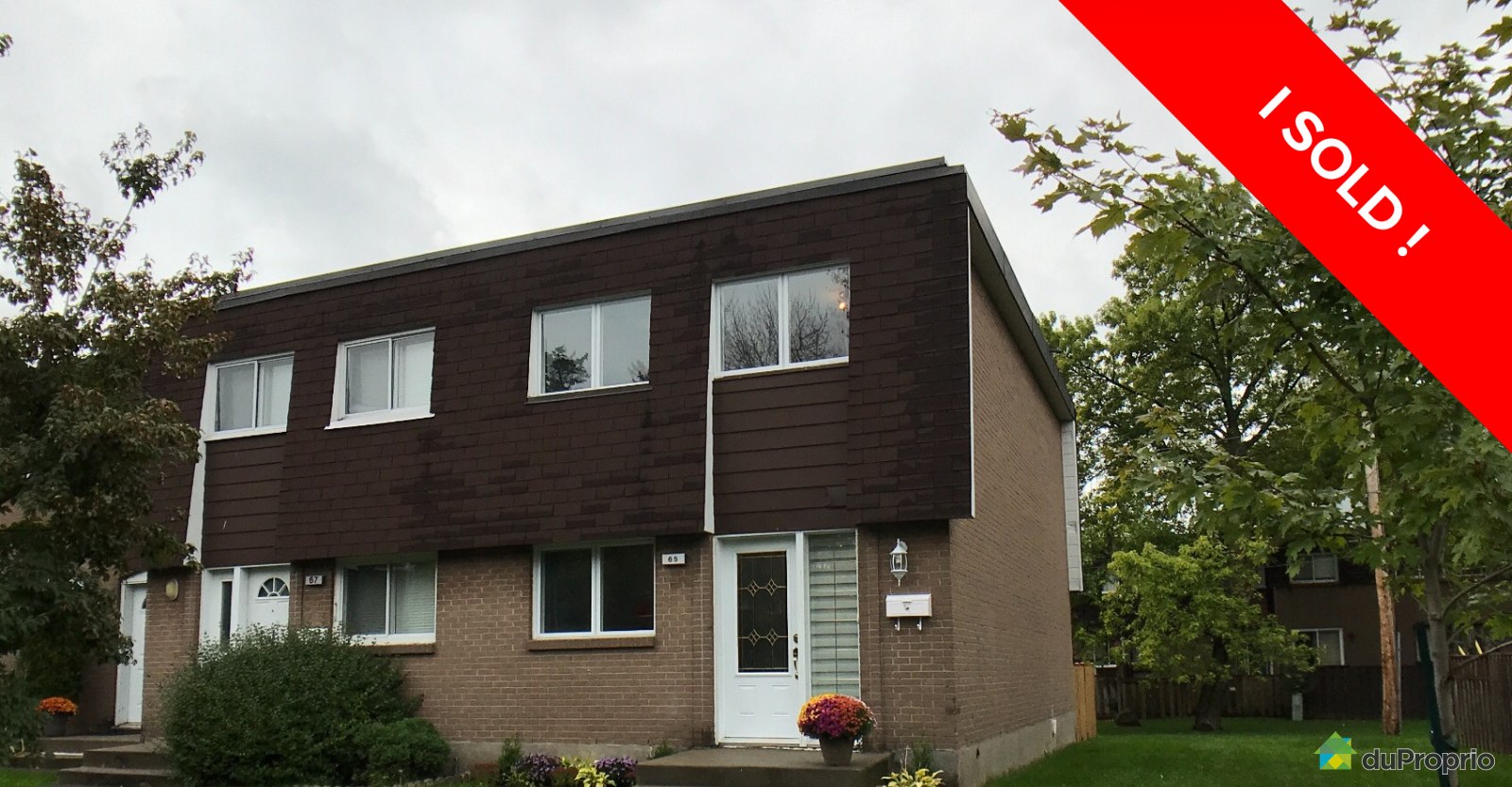 DollardDesOrmeaux I sold! DuProprio