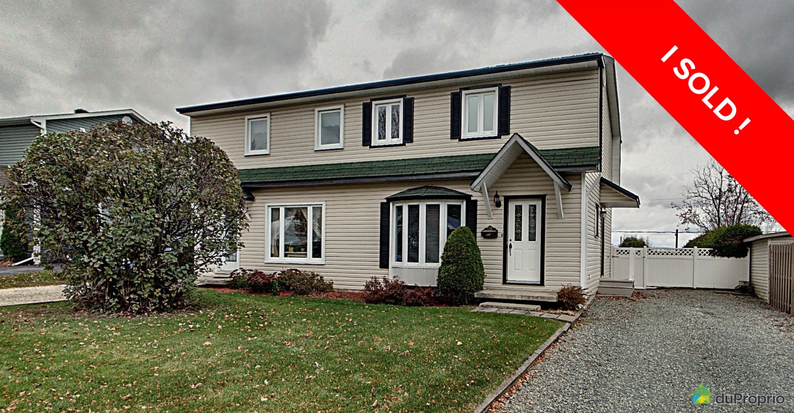 Sherbrooke (Fleurimont) I sold! DuProprio