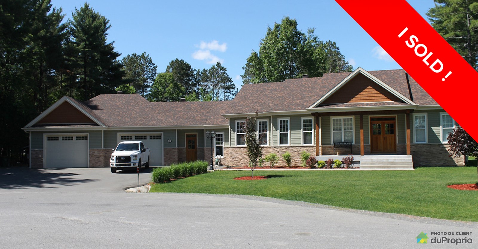 VaudreuilDorion I sold! DuProprio