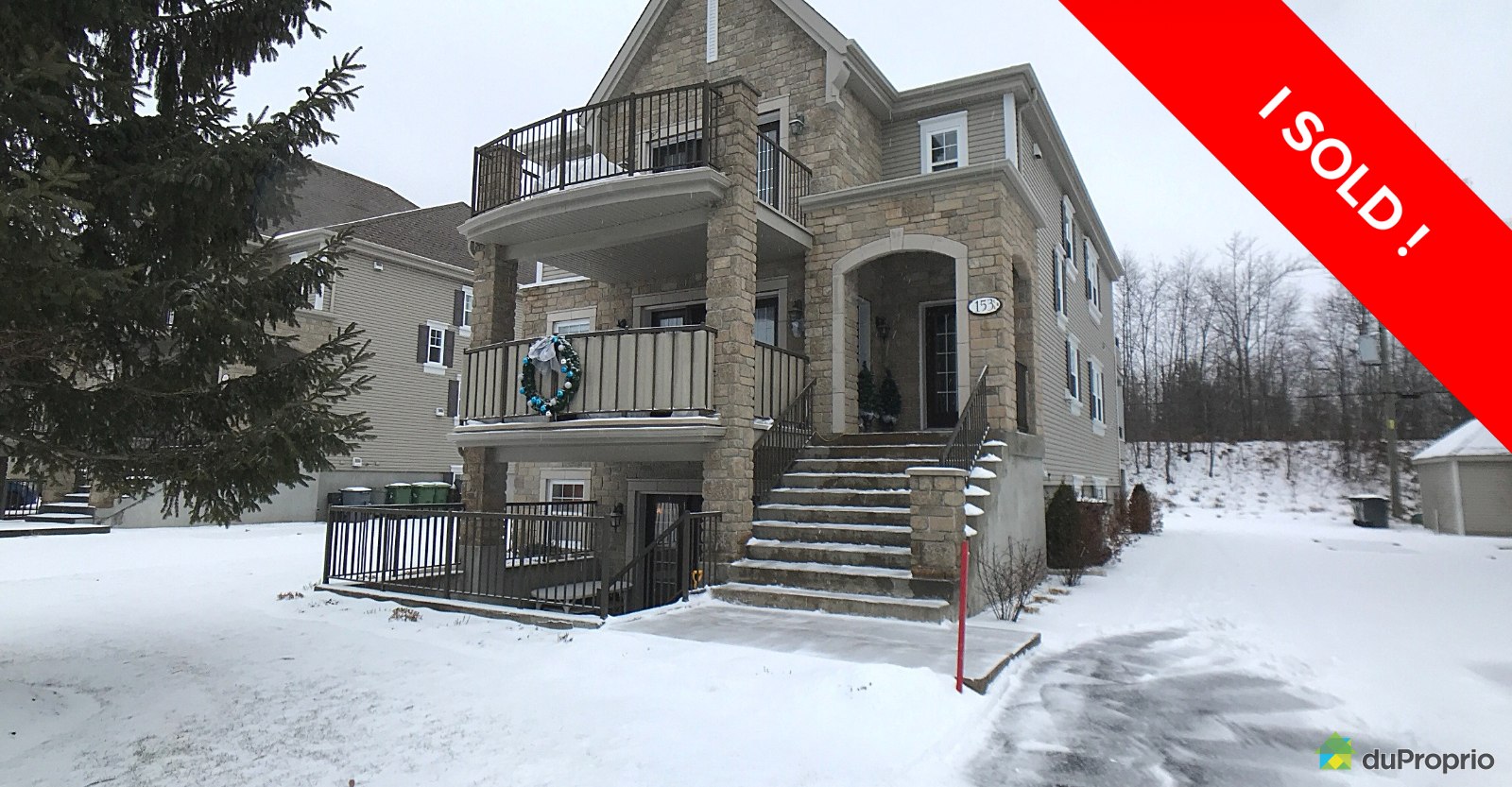 BoisDesFilion I sold! DuProprio