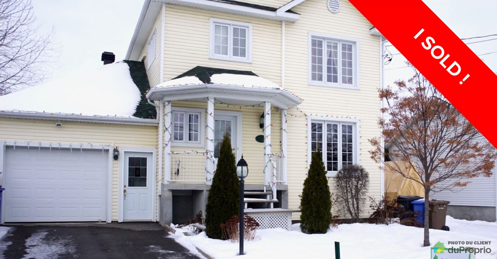 PointeCalumet I sold! DuProprio