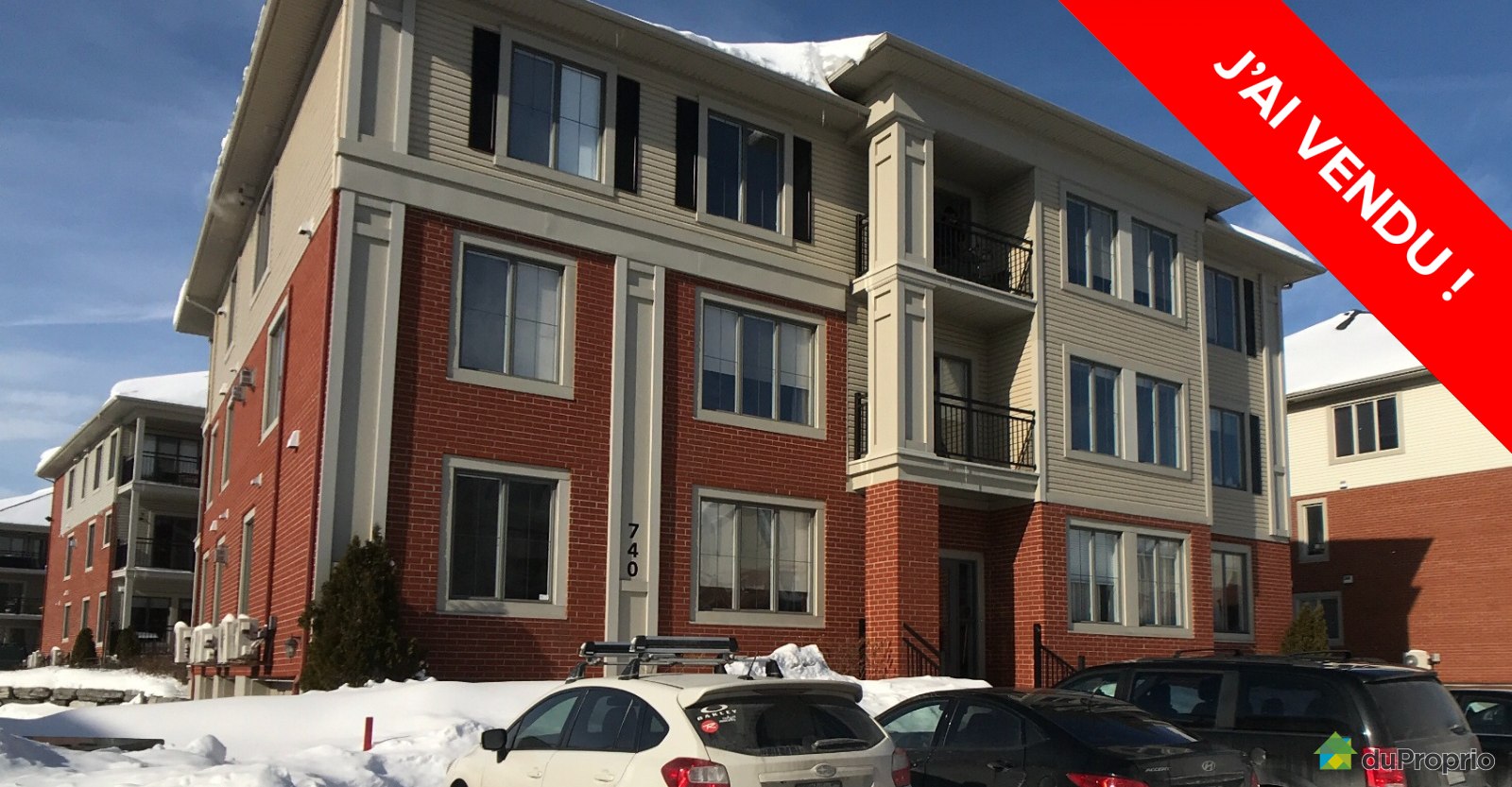 Boucherville J’ai vendu! DuProprio