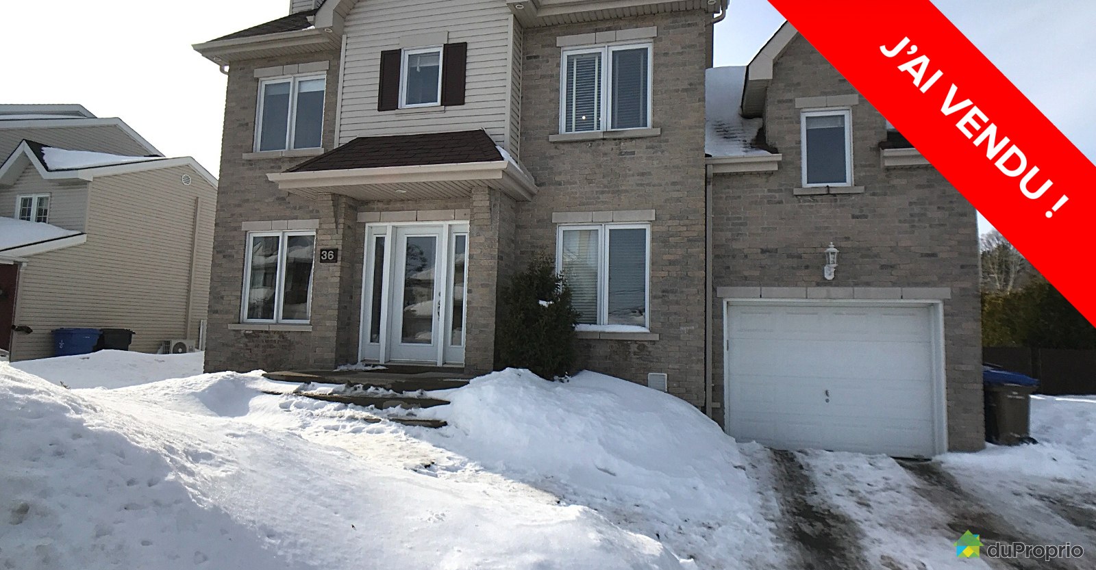 J'ai Vendu & Économisé 22 000 Maison 2 étages Blainville, Nᵒ