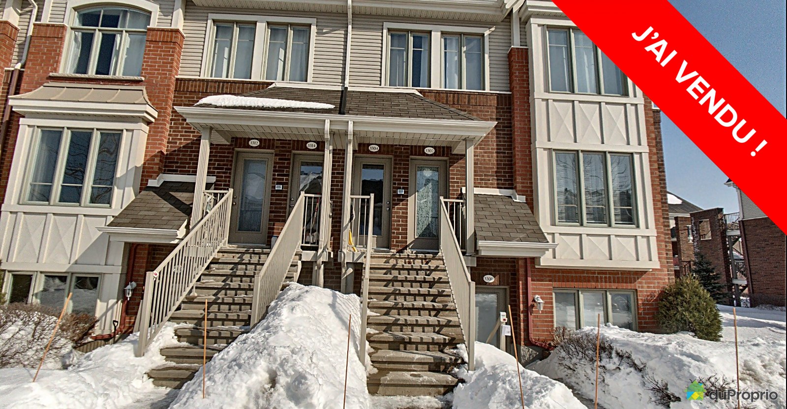 J'ai Vendu & Économisé 13 000 Condo Longueuil (StHubert), Nᵒ