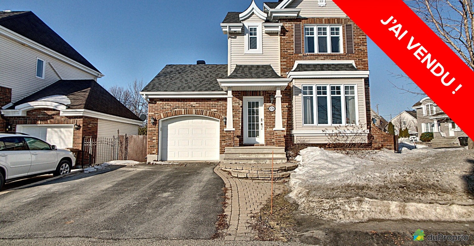J'ai Vendu & Économisé 20 000 Maison 2 étages Terrebonne