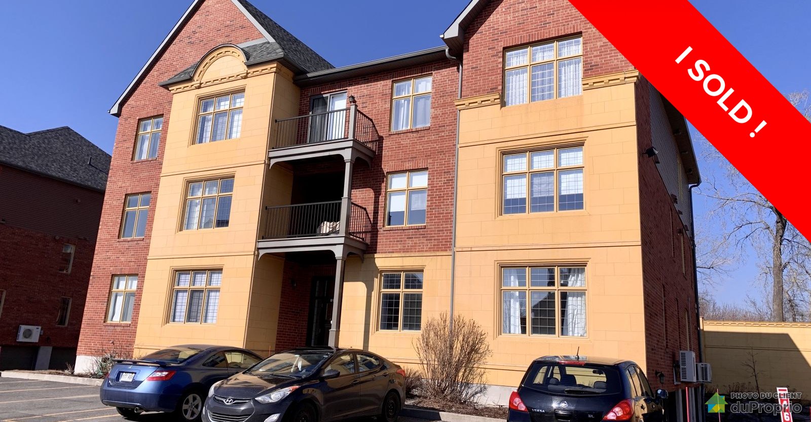 Brossard I sold! DuProprio