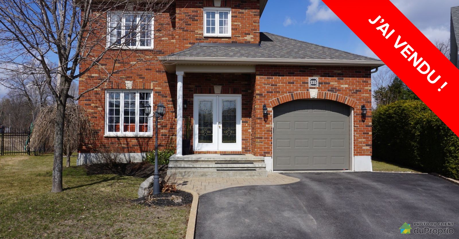 Gatineau (Gatineau) J’ai vendu! DuProprio