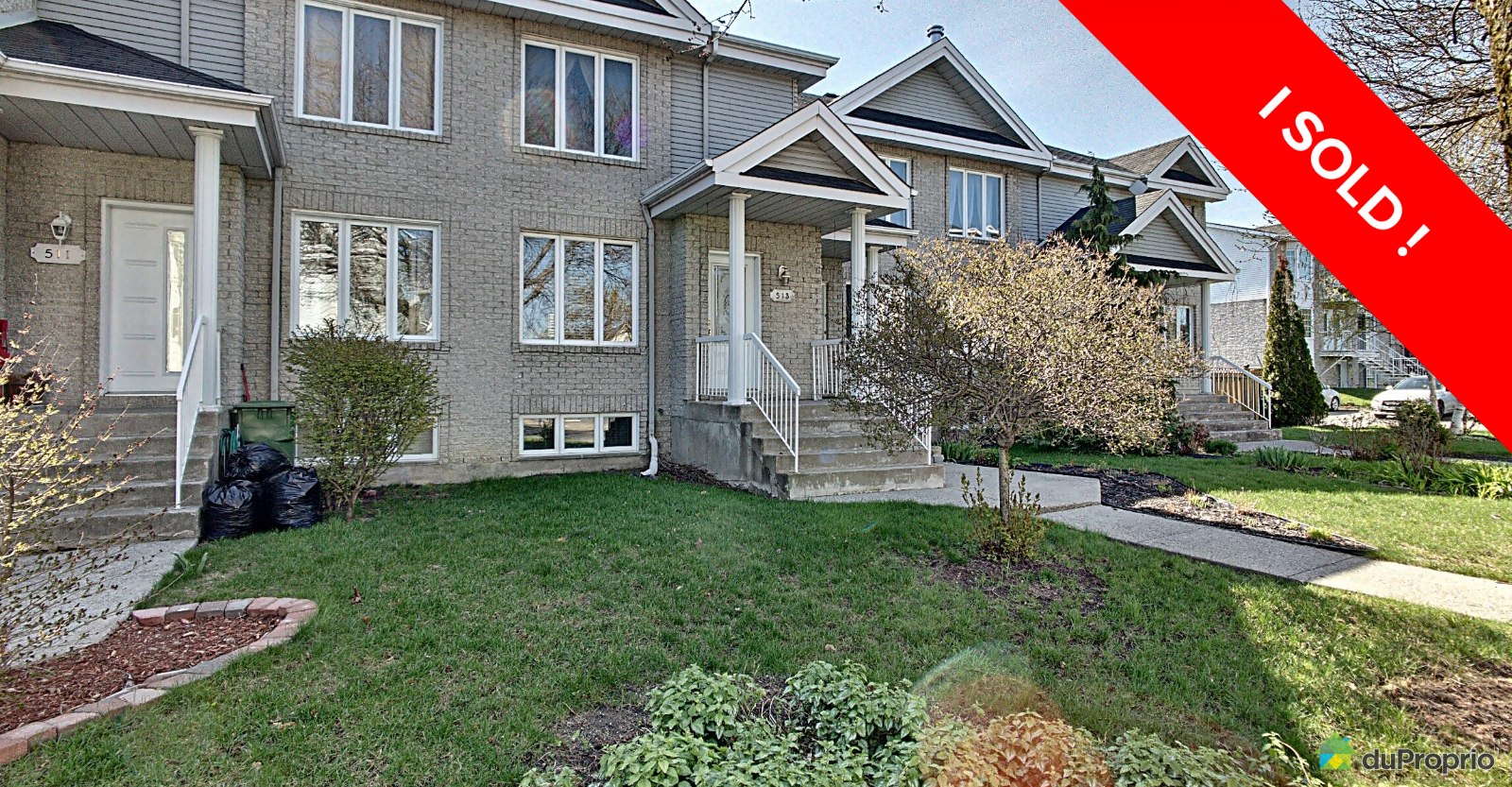 SteCatherine I sold! DuProprio