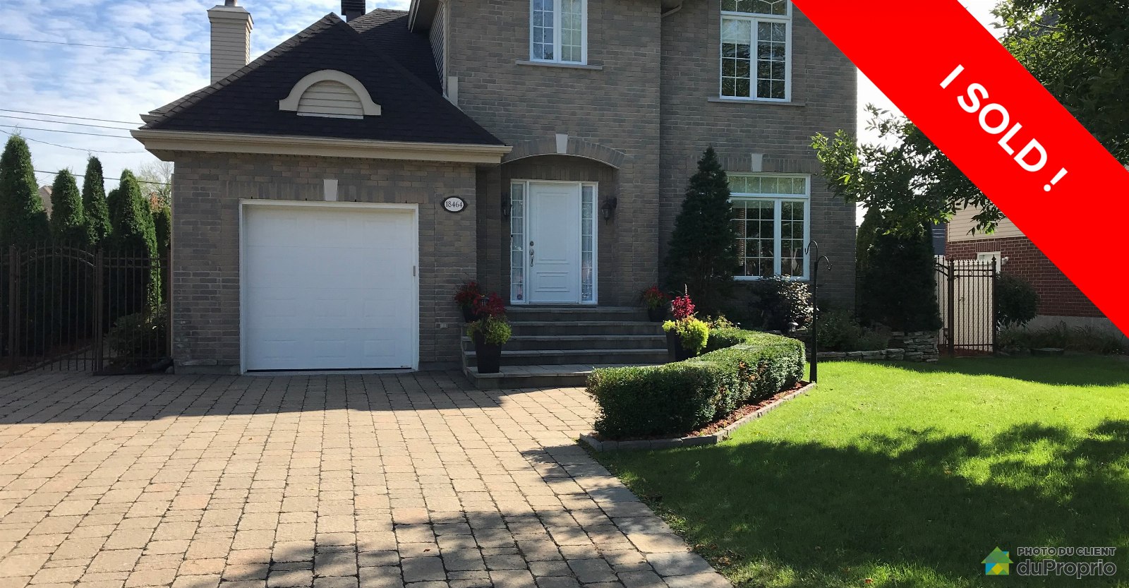 Pierrefonds / Roxboro I sold! DuProprio