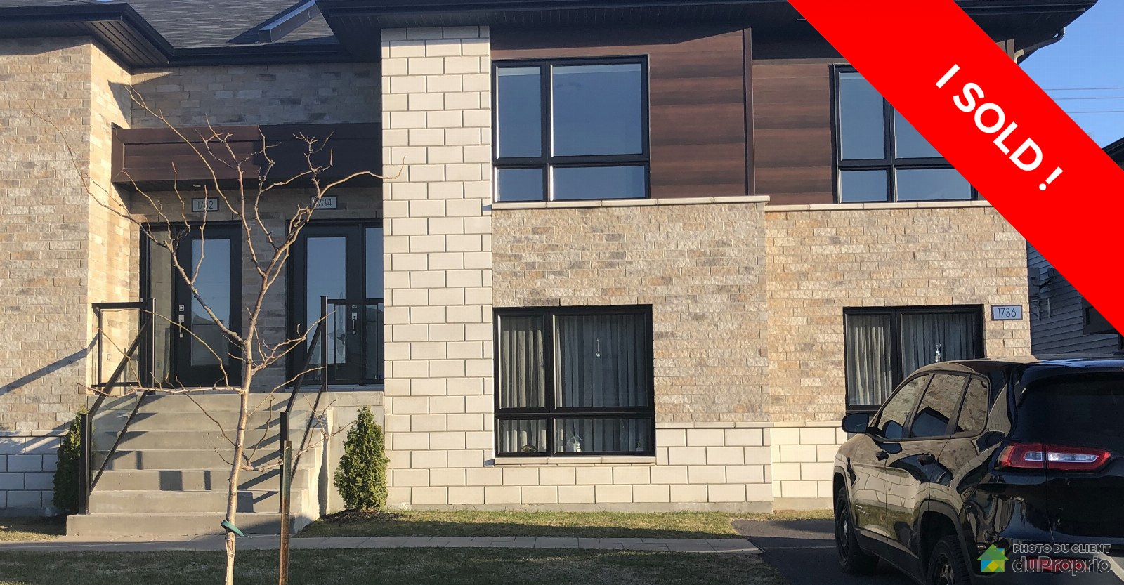 Chambly I sold! DuProprio