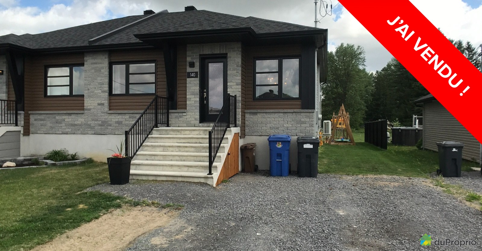 Berthierville J’ai vendu! DuProprio