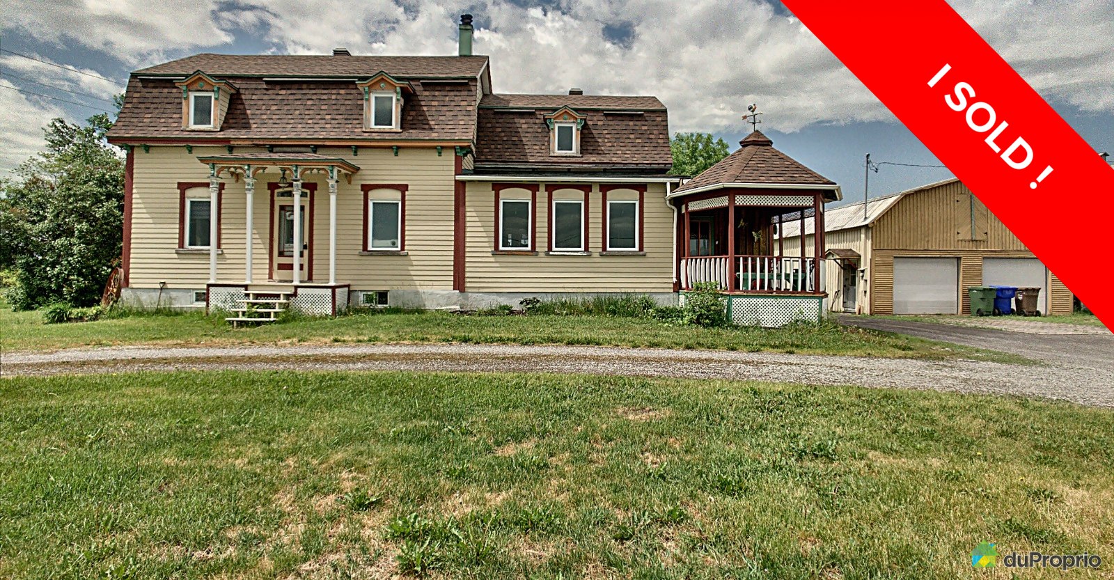 Marieville I sold! DuProprio