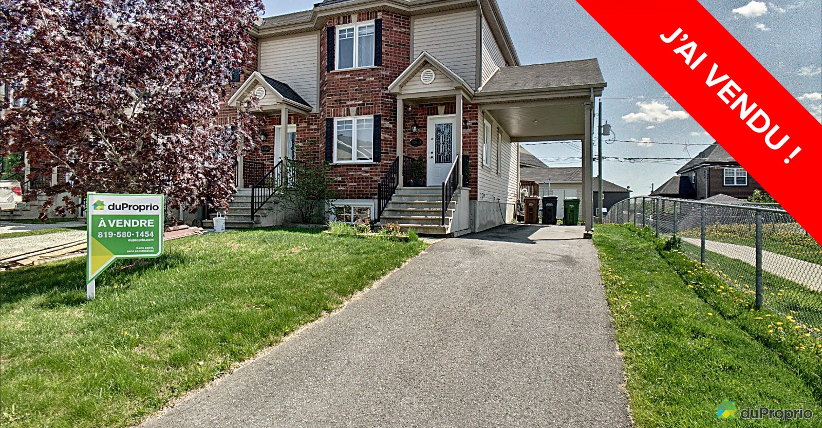Sherbrooke (JacquesCartier) J’ai vendu! DuProprio