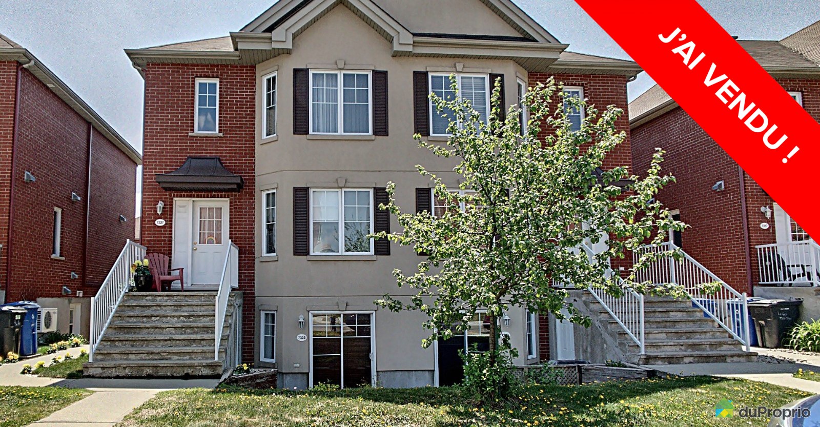 Brossard J’ai vendu! DuProprio