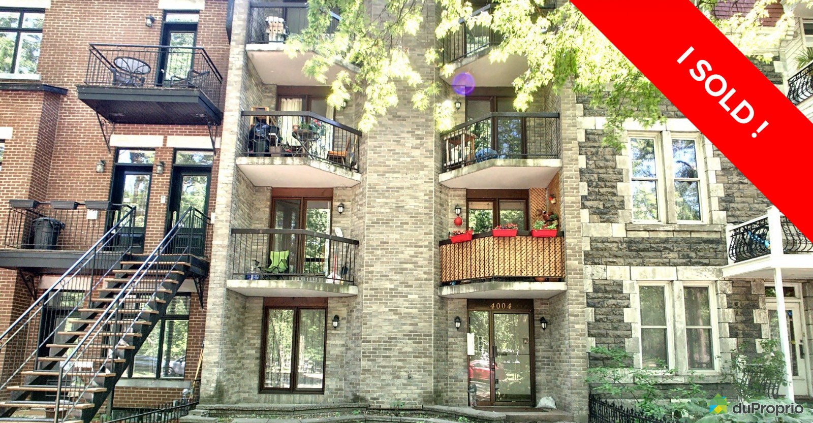 Le PlateauMontRoyal I sold! DuProprio