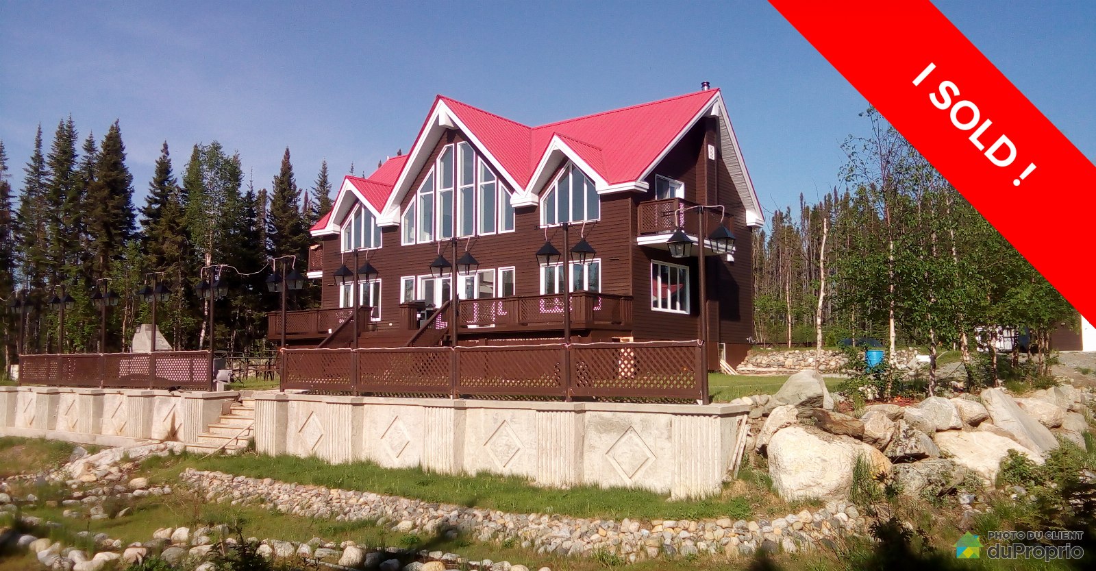 Chibougamau I sold! DuProprio