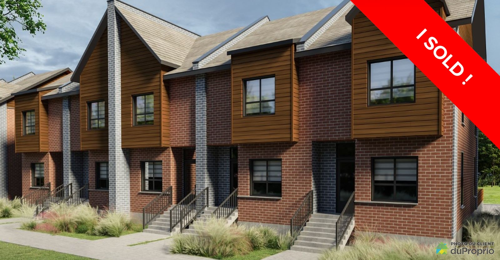 Boisbriand I sold! DuProprio