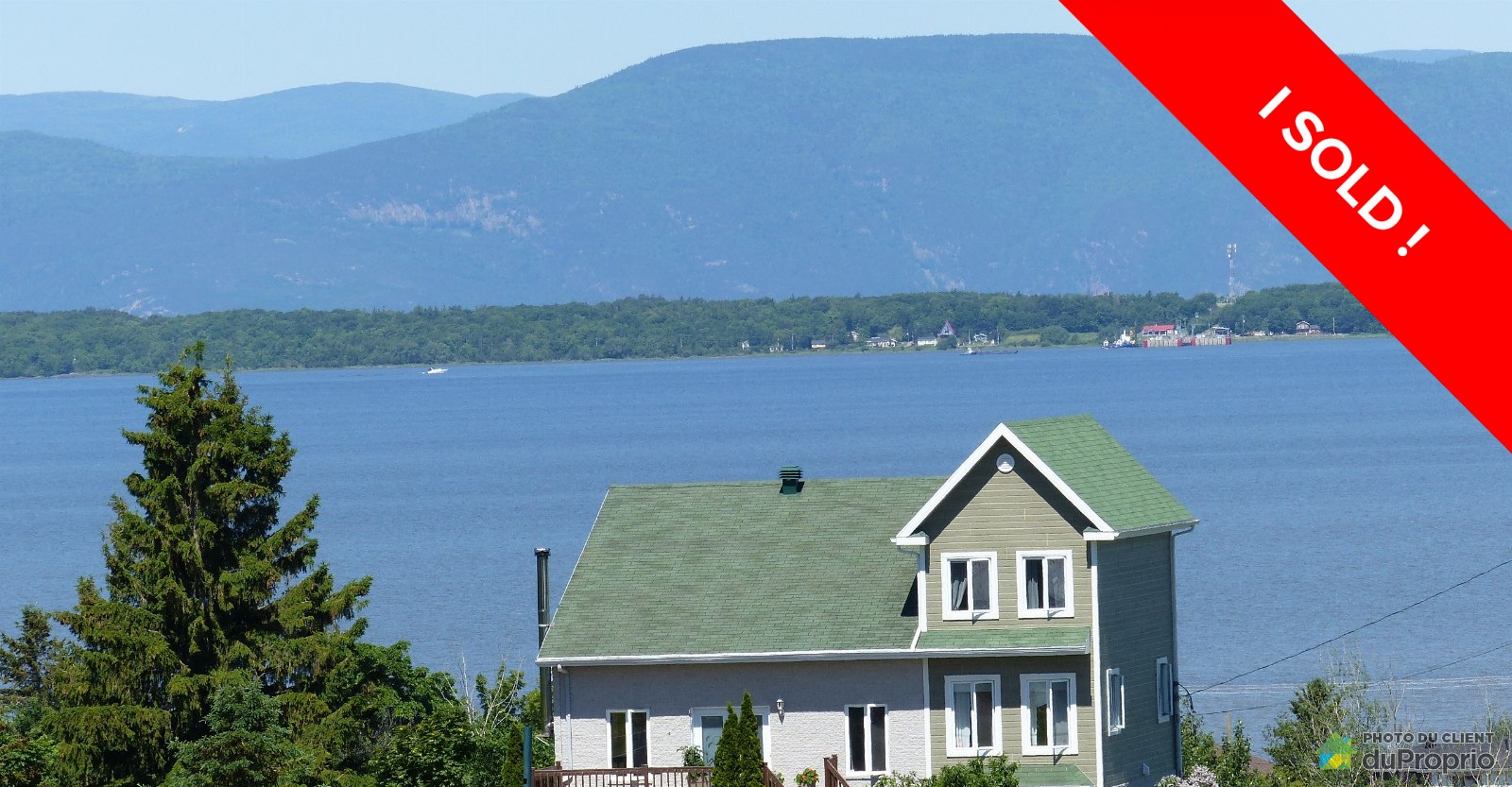 CapStIgnace I sold! DuProprio