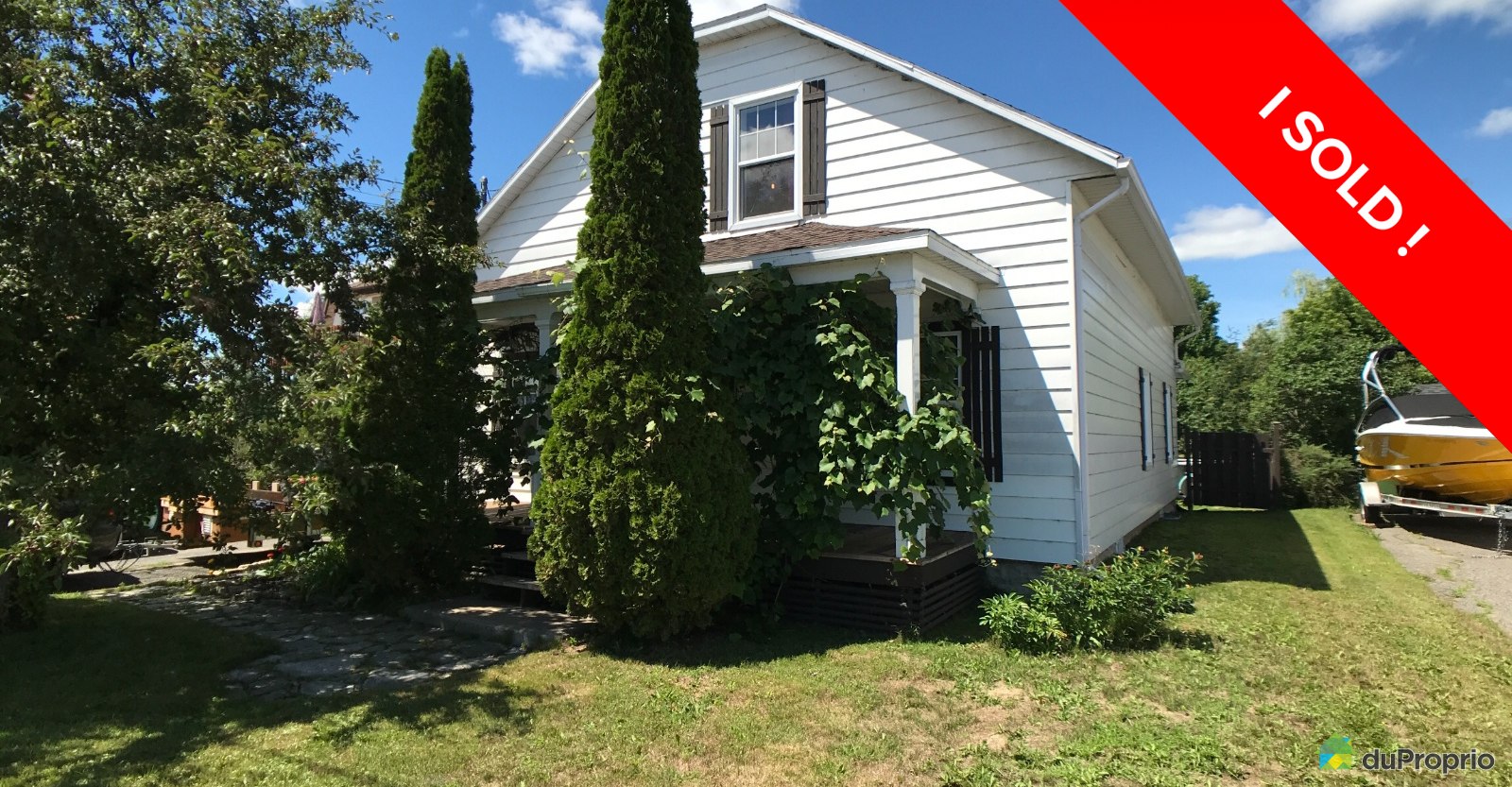 Portneuf I sold! DuProprio